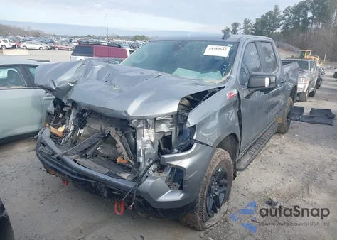 2024 Chevrolet Silverado 1500 4Wd Short Bed Lt Trail Boss из США, поврежденный, VIN 3GCUDFEDXRG178737